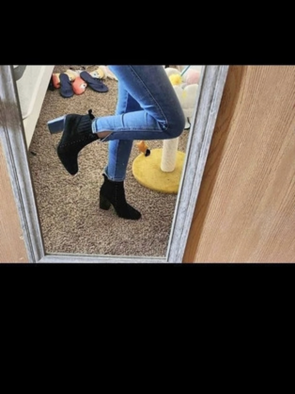 Black Ankle Boots Like New